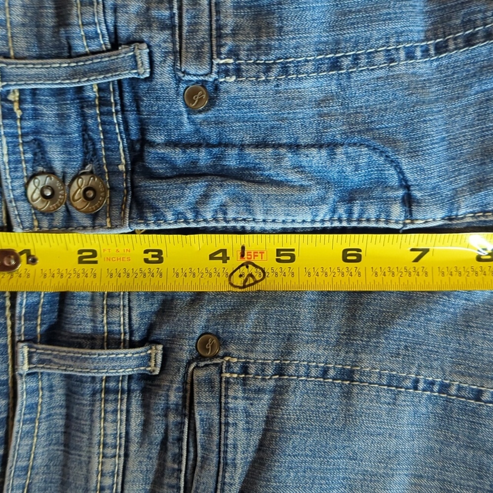 Size 8 Style&Co Bermuda Jean Shorts - Picture 8 of 8